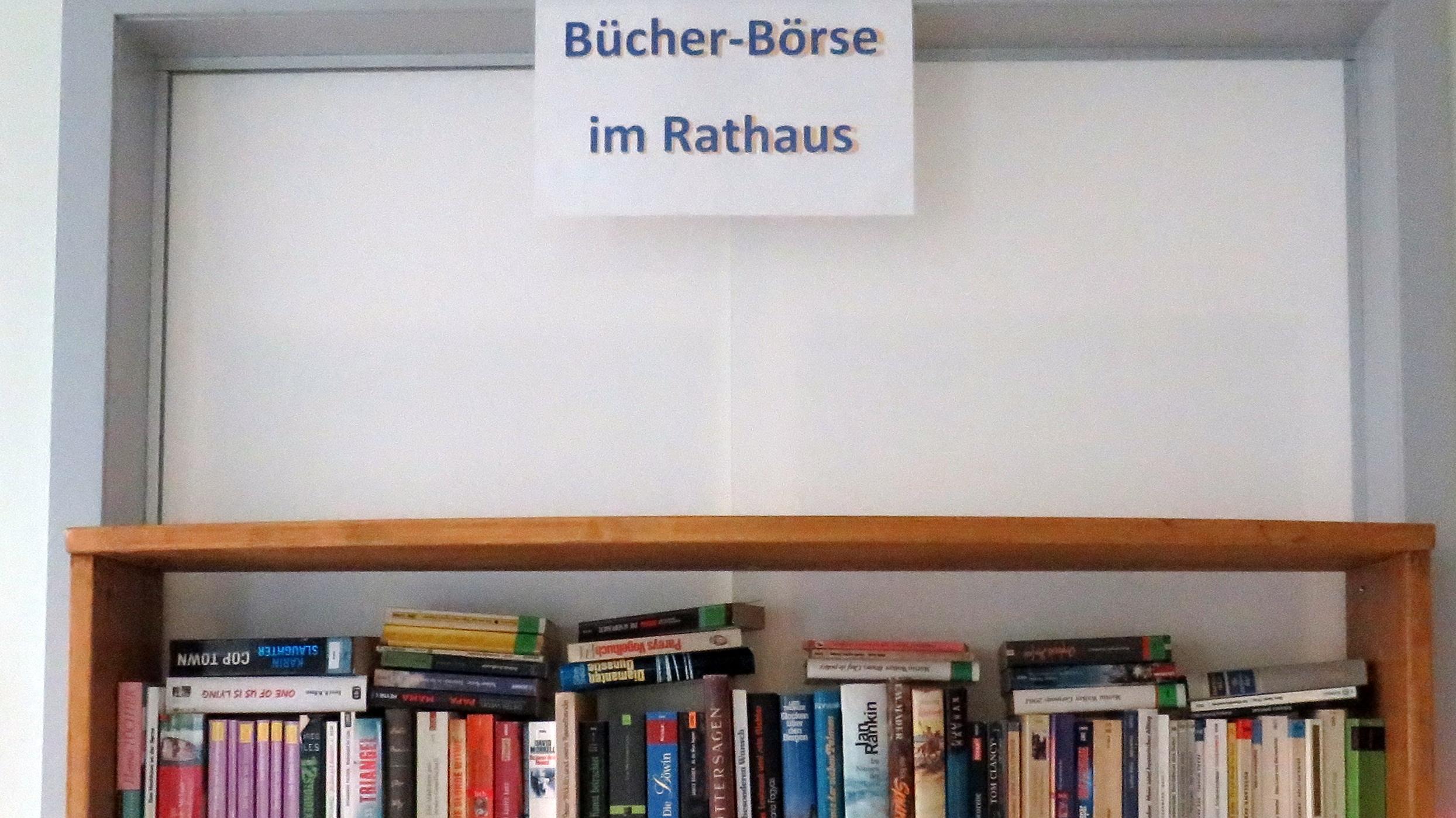Bild: (© Gemeinde Lehre) Bücherbörse im Rathaus wieder verfügbar