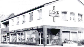 Verwaltungsgebäude Spar- und Darlehenskasse Lehre 1967