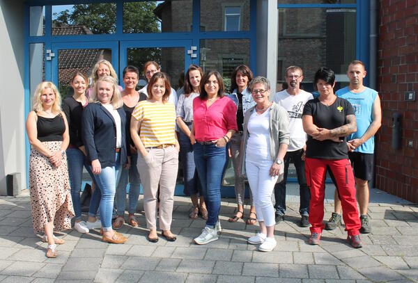 Bild vergr&ouml;&szlig;ern: Foto (© Gemeinde Lehre): Das Team des Fachbereichs 30 der Gemeinde Lehre.