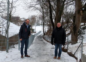 Bild vergr&ouml;&szlig;ern: Verbindungsweg Parkplatz Sportplatz zur Hauptstraße Wendhausen