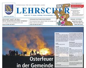 Bild vergr&ouml;&szlig;ern: Lehrscher Bote April 2023