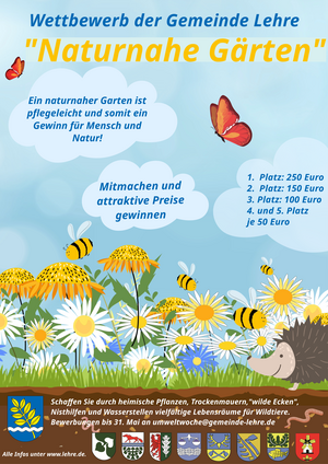 Bild vergr&ouml;&szlig;ern: Plakat Naturnahe Gärten
