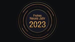 Bild vergr&ouml;&szlig;ern: Foto (Symbolfoto): Ein frohes neues Jahr 2023