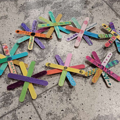 Bild vergr&ouml;&szlig;ern: Bei den Bastelaktionen stand Spaß und Kreativität im Vordergrund.