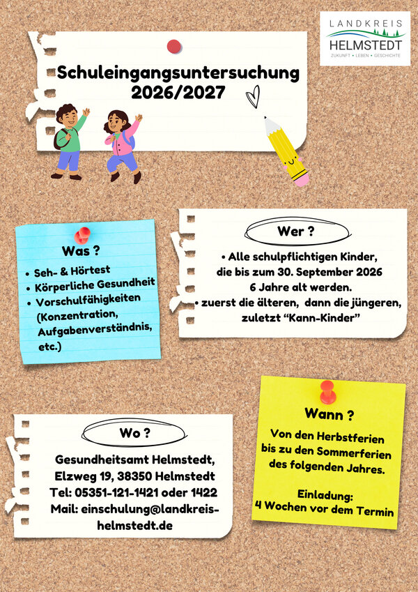 Bild vergr&ouml;&szlig;ern: Schuleingangsuntersuchung 2026/27
