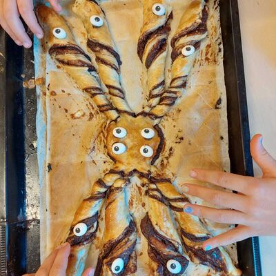Bild vergr&ouml;&szlig;ern: Leckere Schokospinne