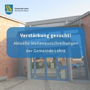 Bild vergr&ouml;&szlig;ern: Alle Infoamtionen zu den aktuellen Stellenausschreibungen findet man unter www.lehre.de.