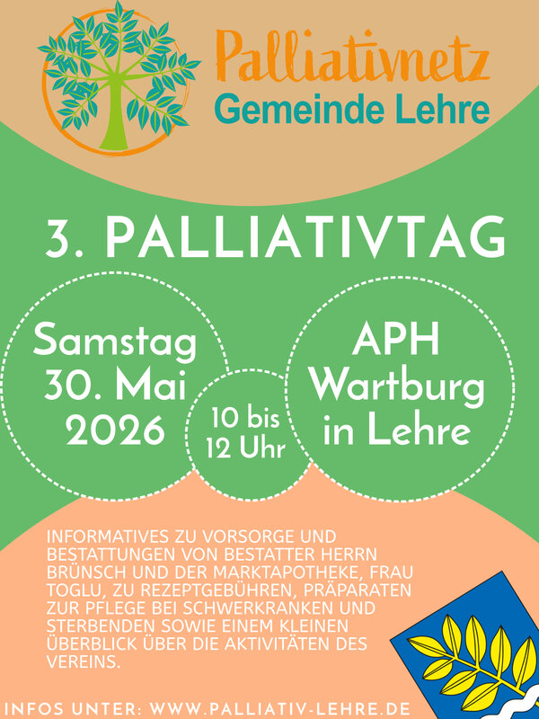 Bild vergr&ouml;&szlig;ern: Plakat 3. Palliativtag APH Wartburg