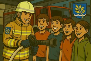 Bild vergr&ouml;&szlig;ern: Schnupperdienst Jugendfeuerwehr