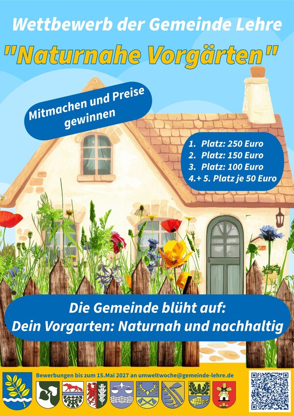 Bild vergr&ouml;&szlig;ern: Plakat Gartenwettbewerb 2026