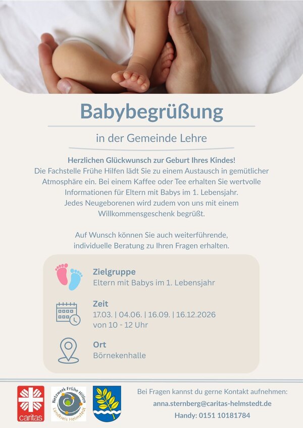 Bild vergr&ouml;&szlig;ern: Babybegrüßung 1
