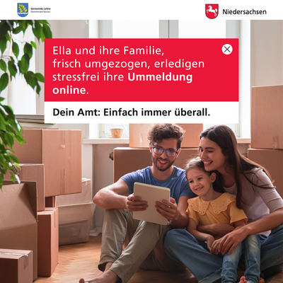 Neue Online-Dienstleistungen