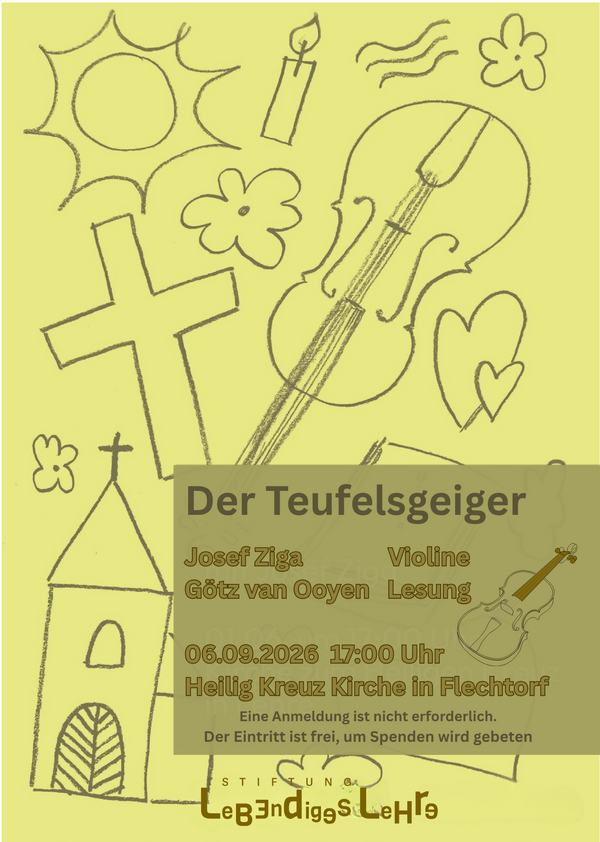 Bild vergr&ouml;&szlig;ern: Der Teufelsgeiger am 06.09.2026 um 17:00 Uhr in der Kirche in Flechtorf