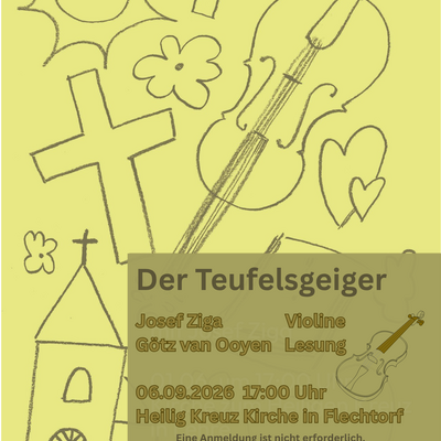 Der Teufelsgeiger am 06.09.2026 um 17:00 Uhr in der Kirche in Flechtorf