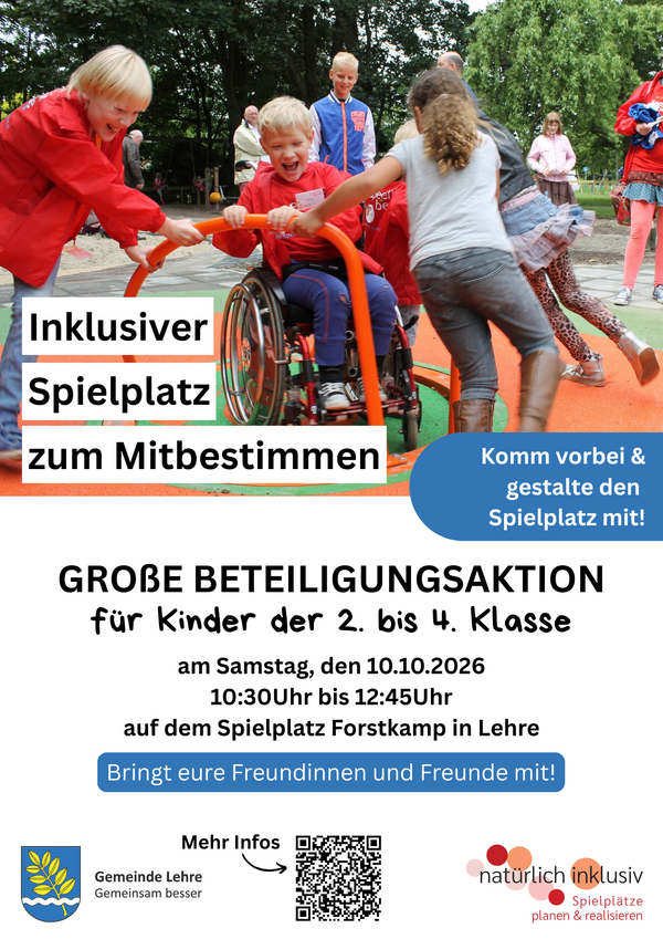 Bild vergr&ouml;&szlig;ern: Beteiligungsaktion Inklusiver Spielplatz