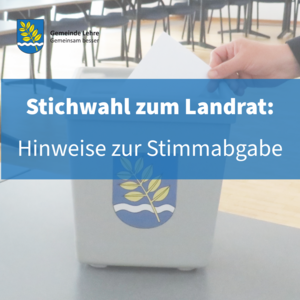 Bild vergr&ouml;&szlig;ern: Hinweise Stichwahl