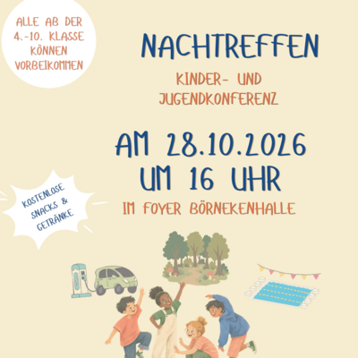 Infoflyer Nachtreffen Kinder- und Jugendkonferenz
