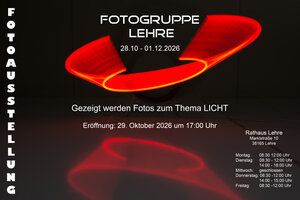 Bild vergr&ouml;&szlig;ern: Plakat Fotoausstellung Licht