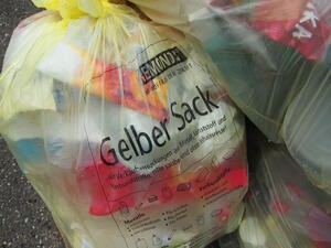 Bild vergr&ouml;&szlig;ern: Foto(©Pixabay): Gelbe Säcke