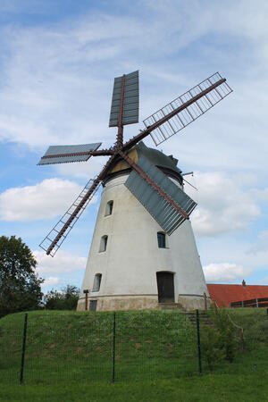Bild vergr&ouml;&szlig;ern: Foto (©Gemeinde Lehre): Die Mühle in Wendhausen.