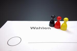 Bild vergr&ouml;&szlig;ern: Symbolbild (Pixaby): Ein Wahlschein.