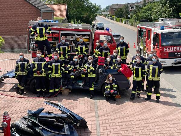 Bild vergr&ouml;&szlig;ern: Foto: Gemeindefeuerwehr Lehre