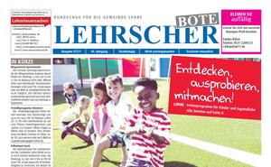 Bild vergr&ouml;&szlig;ern: Die Titelseite des Juli-Boten (Screenshot).