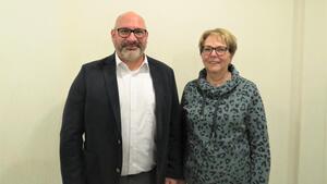 Bild vergr&ouml;&szlig;ern: Foto (© Gemeinde Lehre): Der Ortsrat Beienrode wählte Kai Rosilius (SPD) zum Ortsbürgermeister und Kornelia Uhlig (CDU) wurde zu seiner Stellvertreterin gewählt.