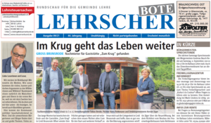 Bild vergr&ouml;&szlig;ern: Die Titelseite des September-Boten (Screenshot).