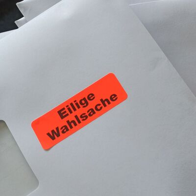 Bild vergr&ouml;&szlig;ern: Aktuell werden massenhaft Briefwahl-Unterlagen versandt. (Foto: Gemeinde Lehre)