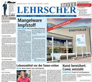 Bild vergr&ouml;&szlig;ern: Lehrscher Bote Februar 2021